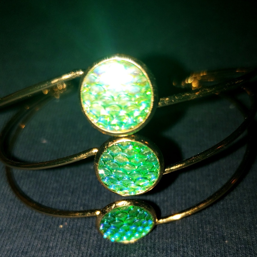 Mermaid inspired bracelet